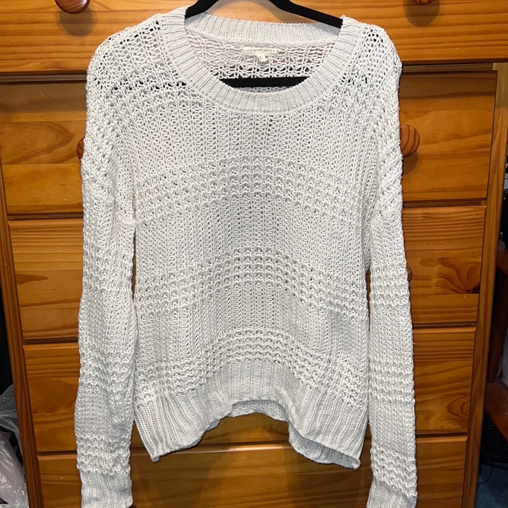 Pacsun cream/white knit sweater!